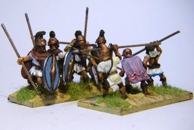Greek Thureophoroi 
Xystons legendary huge ANC20104-Greek Thureophoroi figures next to Xyston thracians
Keywords: Hpeltast