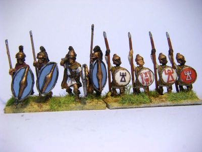 Greek Thureophoroi 
Xystons legendary huge ANC20104-Greek Thureophoroi figures with Essex Carthaginian Spearmen
Keywords: Hpeltast