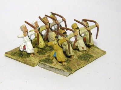 Arab Bowmen
From [url=http://www.essexminiatures.co.uk/frames15anc.html]Essex's generic Arab ranges[/url]
Keywords: arab khurasanian umayyad bedouin abbasid seljuq ayyubid