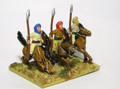 Arab
Unarmoured Cavalry from [url=http://www.essexminiatures.co.uk/frames15anc.html]Essex's generic Arab ranges[/url]
Keywords: dailami arab khurasanian umayyad bedouin abbasid