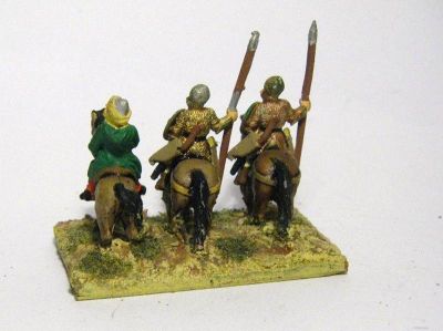 Generic Arab / Ghaznavid cavalry
Arab figures from Essex  code AEA20
Keywords: Ghaznavid arabcav abbasid bedouin arab seljuk