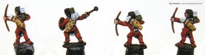 Aztec warriors - Arrow Knights
Aztecs painted by [url=http://www.heresybrush.com/]Heresy Brush[/url] from Spain. 
Keywords: aztec