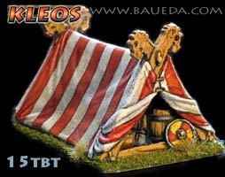 Viking Tent from Baueda
The former 50-Paces range. Photos provided by the manufacturer [url=http://www.baueda.com]Baueda[/url]. Figure codes as per illustration or filename. 
Keywords: Viking