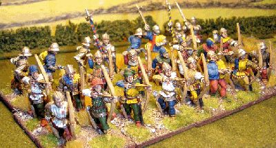 Wars of the Roses Longbowmen
28mm WOTR Trops painted by [url=http://www.jonspaintingservice.com]Jons Painting Service[/url]
Keywords: WOTR