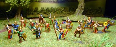 Click to view full size image
==============
Celtic Warriors
Gauls painted by Jon Pattison of Jons Painting Sevice - http://www.jonspaintingservice.com
Keywords: gallic ancbritish dacian Celtic Warriors
Gauls painted by Jon Pattison of Jons Painting Sevice - http://www.jonspaintingservice.com
Keywords: gallic ancbritish dacian