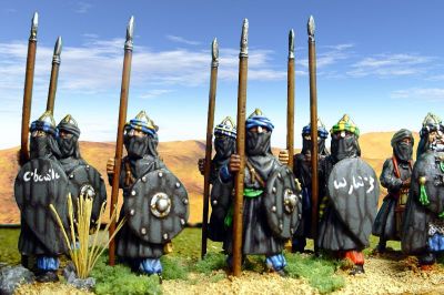 Moorish Infantry
Painted by [url=http://www.jonspaintingservice.com]Jons Painting Service[/url]
Keywords: moors