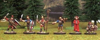Corvus Belli Spanish Infantry Command Group.
Available in the UK from [url=http://www.vexillia.ltd.uk]Vexilia[/url], Europe from [url=http://www.corvusbelli.com/en/default.asp]Corvus Belli[/url] or the US from [url=http://www.50paces.com]50 Paces[/url]
Keywords: ancspanish