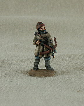 BYF04 Byzantine Archer
Byzantines from the C12-13 range of [url=http://www.donnington-mins.co.uk/]Donnington[/url]. Figures supplied by he manufacturer, and painted by their own painting service. Figure has tunic, drawing bow, slung quiver, cap

Keywords: Komnenan plbyzantine lbyzantine thematic