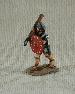 Classical Greek Era Psilos thrusting javelin
Greeks - pictures kindly provided by [url=http://shop.ancient-modern.co.uk/greeks-23-c.asp]Donnington Miniatures[/url], the manufacturer and painted by their painting service. GRF08 Psilos thrusting javelin, round shield
 
Keywords: hgreek hskirmisher