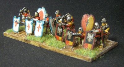 Medieval Crossbowmen with Pavise
Keywords: Medfoot