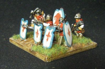 Medieval Crossbowmen with Pavise
Keywords: Medfoot