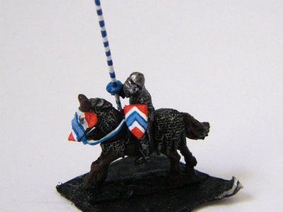 New Era Donnington Medieval knight with chainmail
"New Era" figures from [url=http://www.donnington-mins.co.uk/]Donnington[/url], from their medieval range.
Keywords: barded