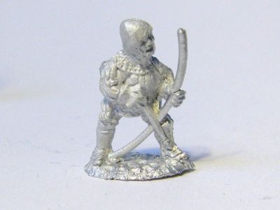 100YW English Longbowman
New castings from [url=http://www.donnington-mins.co.uk/]Donnington[/url], to be released at Salue 2009. These have a different sculptor to the "old" Donnington figures and will be sold under a different brand. 
Keywords: Swiss 100YW