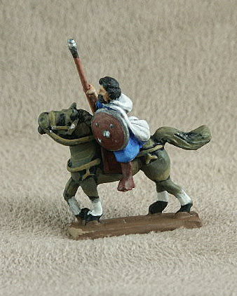 Arab / Berber cavalry
Figure code as per the filename, sold singly by [url=http://www.donnington-mins.co.uk/]Donnington Miniatures[/url]. Picture provided by the manufacturer, painted by their own painting service.
Keywords: arab abbasid berber