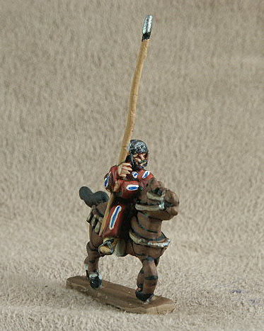 DMC13 Umayyad Lancer
From Donningtons Arab range. Pictures with permission of the [url=http://shop.ancient-modern.co.uk/arabs-76-c.asp]Donnington Miniatures[/url] and painted by their painting service
Keywords: abbasid arab ayyubid umayyad