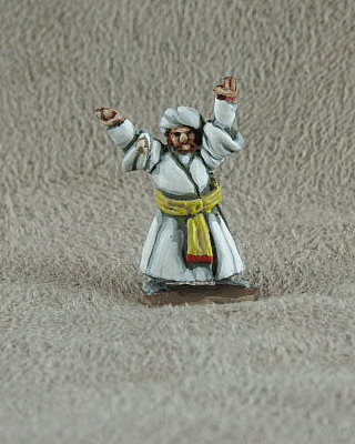 Arab DMF12 Mullah/Imman
From Donningtons Arab range. Pictures with prrmission of the [url=http://shop.ancient-modern.co.uk/arabs-76-c.asp]Donnington Miniatures[/url] and painted by their painting service.
Keywords: abbasid arab ayyubid bedouin berber fatimid mamluk seljuk umayyad berber