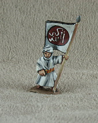 DMF14 Arab Standard Bearer
From Donningtons Arab range. Pictures with premission of the [url=http://shop.ancient-modern.co.uk/arabs-76-c.asp]Donnington Miniatures[/url] and painted by their painting service
Keywords: abbasid arab ayyubid bedouin berber fatimid mamluk seljuk umayyad