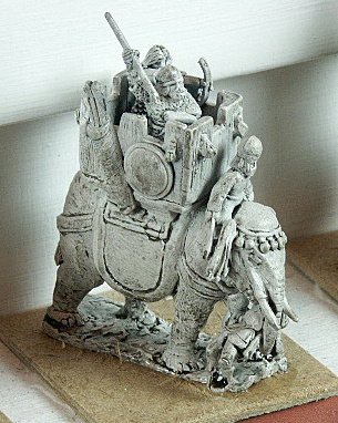 New Sassanid Elephant
New (as of May 2009) elephant from Donnington Miniatures
Keywords: sassanid