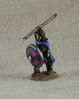 Gothic Infantry GOF05 Warrior
Gothic Foot from [url=http://www.donnington-mins.co.uk/]Donnington[/url] painted by their painting service GOF05 Warrior
tunic, throwing spear, cloak, shield
Keywords: gothfoot moldavian slav visigoth