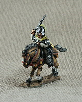 Sarmacizing Gothic Mounted General/Officer
Sarmacizing Goths from [url=http://shop.ancient-modern.co.uk/]Donnington[/url]. Figures painted by their painting service. SGC01 Mounted General/Officer
scale cuirass, leg splints, waving sword, javelin case, plumed spangenhelm, cloak

Keywords: sarmatian gothcav lgoth