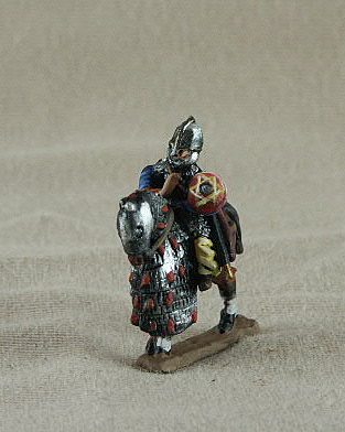 Sassanid Clibanarius
Sassanid from [url=http://www.donnington-mins.co.uk/]Donnington[/url]. One of their better ranges, pictures supplied by the manufacturer and painted by their painting service. Donmnington supply separate horses, so you could use these with Cataphract horses for other armies
Keywords: Sassanid saka