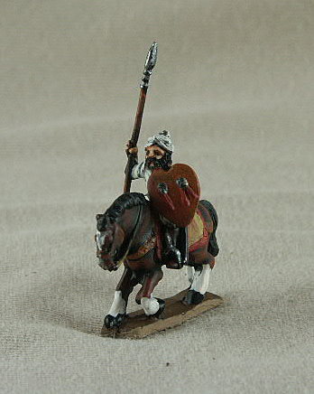 TC19 Mounted Andalusian/Berber Jineti
Seljuk troops from [url=http://www.donnington-mins.co.uk/]Donnington[/url]. Painted by Donningtons painting service. TC19 Mounted Andalusian/Berber Jineti
spear, turban, adarga shield
Keywords: Seljuk fatimid mamluk umayyad ayyubid berber arabcav arabfoot andalusian