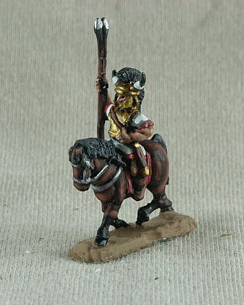 Thracian Mounted Noble
THracians from [url=http://www.donnington-mins.co.uk/]Donnington[/url], painted by their painting service. THC01 cuirass, tunic, 2 spears in right hand, horned plumed helmet

Keywords: thracian