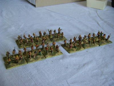 Dacian Falxmen
Dacian falxmen. Large figures - Donnington, Small - Mikes Models
Keywords: Dacian