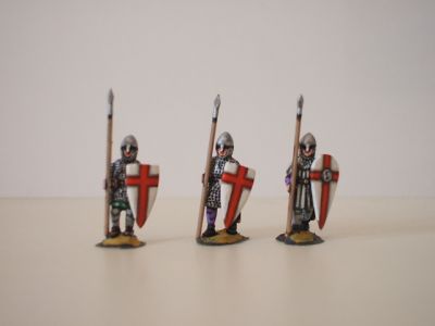 Crusader Heavy Infantry (3 variants) lances included
1150 to 1190 Crusader range from [url=http://www.legio-heroica.com/Crociati-en.html]Legio Heroica[/url] - pictures supplied by the manufacturer
Keywords: Crusader crusader latins effoot
