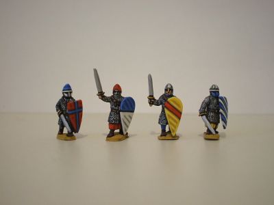 Crusader Dismounted knights - 4 variants
1150 to 1190 Crusader range from [url=http://www.legio-heroica.com/Crociati-en.html]Legio Heroica[/url] - pictures supplied by the manufacturer
Keywords: Crusader crusader latins efknights effoot