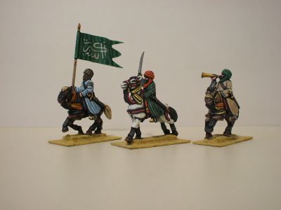Crusade Era Arab Bedouin Command on Sirian horse  (tail untied) 
Arabs from [url=http://www.legio-heroica.com/Musulmani-en.html]Legio Heroica[/url], pics supplied by the manufacturer 
Keywords: Arab fatimid seljuk ayyubid mamluk berber abbasid