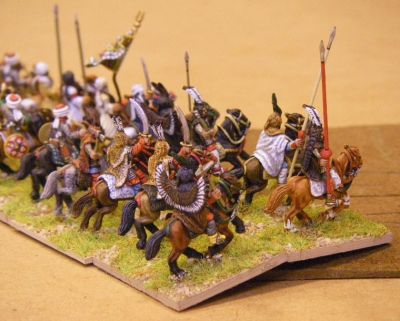 Ottoman / Arabic Cavalry 
Astonishingly well painted Ottomans from [url=http://www.legio-heroica.com/index-en.html]Lehio Heroica[/url], from the collection of Lenin
Keywords: Ottoman Arabcav