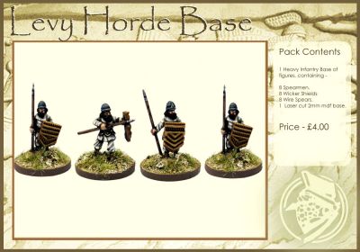 Sassanid Levy Spearmen
New Sassanid range from [url=http://www.lurkio.co.uk]Lurkio[/url], images produced with the kind permission of the manufacturer. Prices correct as of 10/10
Keywords: Sassanid