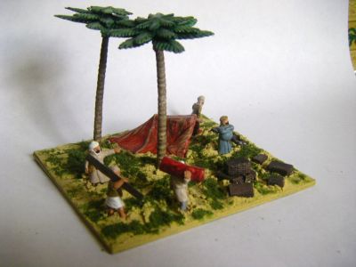 Generic Arab Baggage
Arab troops painted by Martin van Tol 
Keywords: arabcav arabfoot