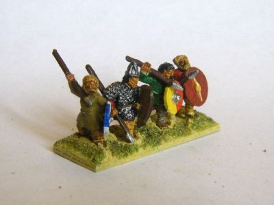 Dark Age Infantry 
Darke age foot painted by Martin van Tol 
Keywords: gothfoot franks