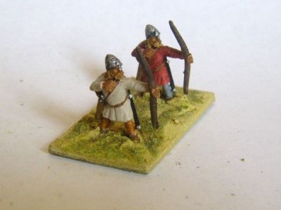 Dark Age Bowmen
Darke age foot painted by Martin van Tol 
Keywords: gothfoot viking franks