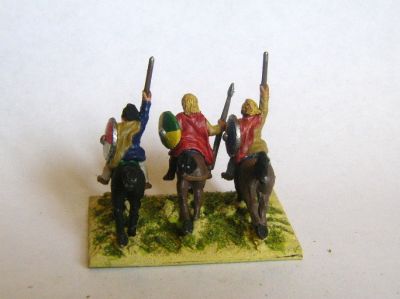 Dark Ages Cavalry
Dark ages mounted troops painted by Martin van Tol 
Keywords: Gothcav