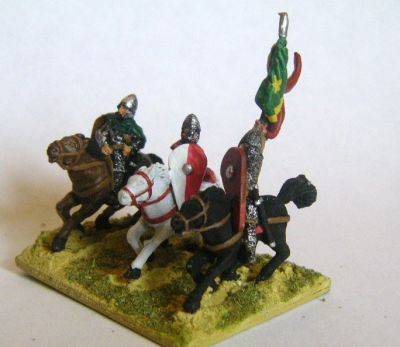 Dark Ages Cavalry
Dark ages mounted troops painted by Martin van Tol 
Keywords: Gothcav