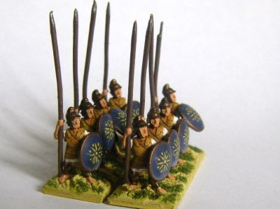 Hellenistic Pikemen
Painted by Martin van Tol 
Keywords: Alexmac bactrian Hhfoot
