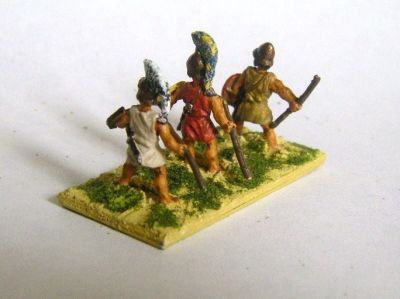 Hellenistic Peltasts
Painted by Martin van Tol 
Keywords: Hfoot