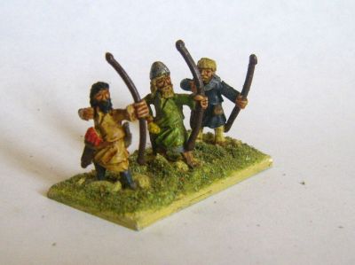 Dark Age Bowmen
Painted by Martin van Tol 
Keywords: effoot gothfoot
