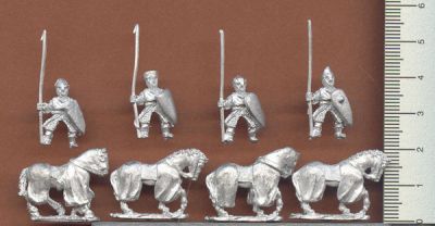 Early Crusader range barded knights
Early Crusaders from Italy's [url=http://www.strategiaetattica.it/elenco_15mm.asp]Miniature Wars[/url]. 
Keywords: ecrusader emgerman