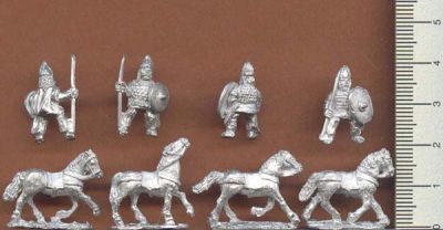 Frankish cavalry 
Frank range from Italys [url=http://www.strategiaetattica.it/elenco_15mm.asp]Miniature Wars[/url]. 
Keywords: gothcav lgoth EGERMAN Gothcav