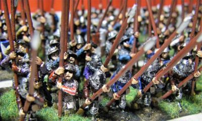 Pikemen as Medieval Scots or Low Countries 
Museum Pikemen based for L'Art de la Guerre - Scots or Low Countries
Keywords: medfoot, medgerman, lowcountries, medspear, medscots