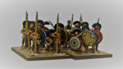 Museum Z-range Hoplites
New (2019) digitally sculpted hoplites from Museum, with LBMS shield transfers
