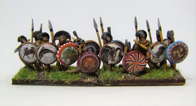 Museum Z-range Hoplites
New (2019) digitally sculpted hoplites from Museum, with LBMS shield transfers
