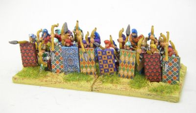 Museum Z-Sculpt Persian Sparabara
Museum Miniatures Z digital sculpt range Persians, in deep formations. The pavises are printed images found on Pinterest
Keywords: EAP; LAP