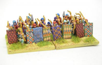 Museum Z-Sculpt Persian Sparabara
Museum Miniatures Z digital sculpt range Persians, in deep formations. The pavises are printed images found on Pinterest
Keywords: EAP; LAP