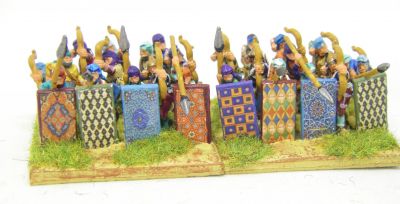 Museum Z-Sculpt Persian Sparabara
Museum Miniatures Z digital sculpt range Persians, in deep formations. The pavises are printed images found on Pinterest
Keywords: EAP; LAP