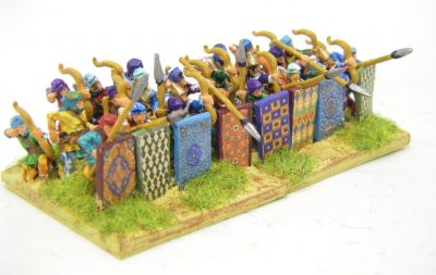 Museum Z-Sculpt Persian Sparabara
Museum Miniatures Z digital sculpt range Persians, in deep formations. The pavises are printed images found on Pinterest
Keywords: EAP; LAP